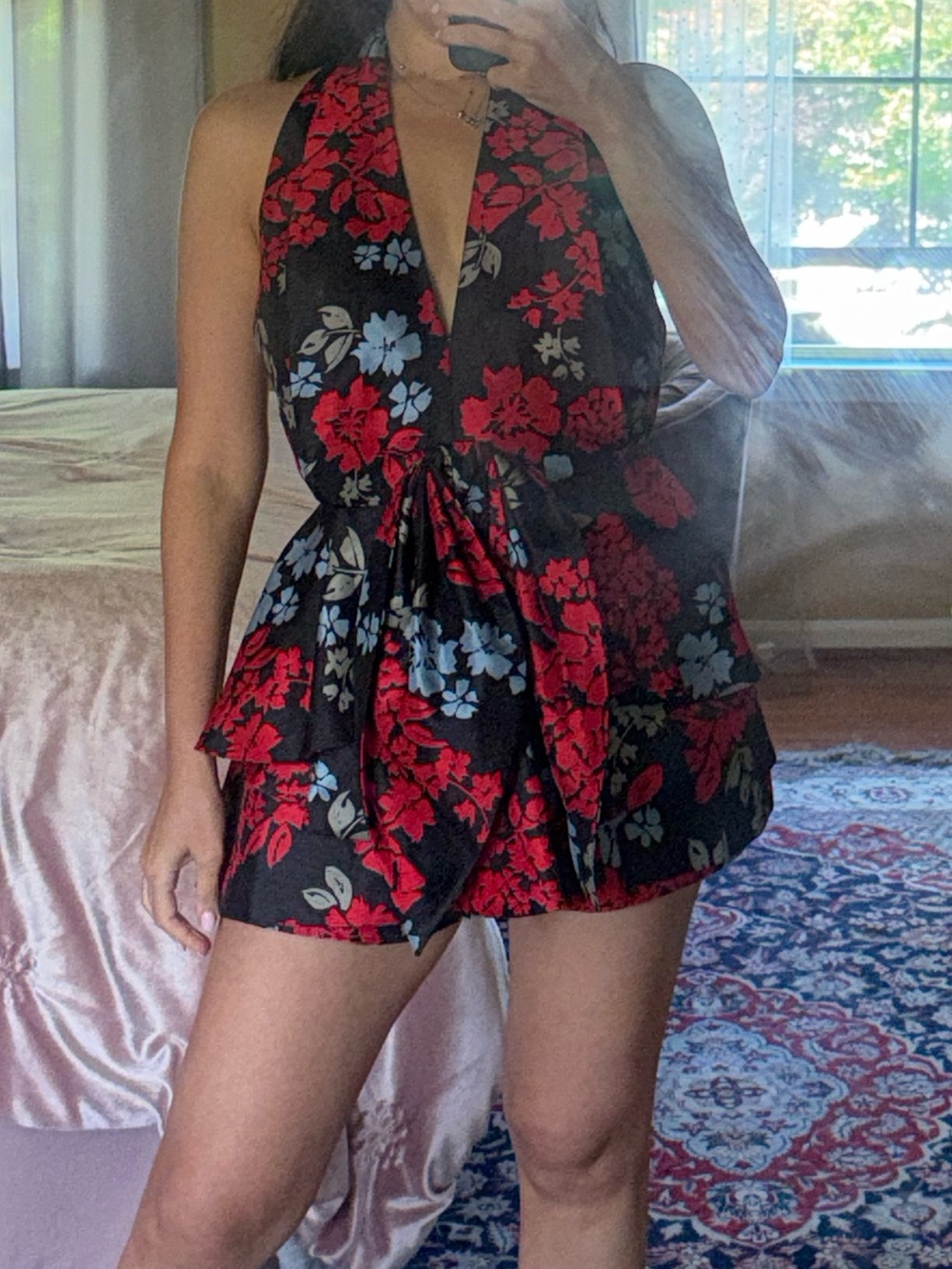 Floral Romper Dress